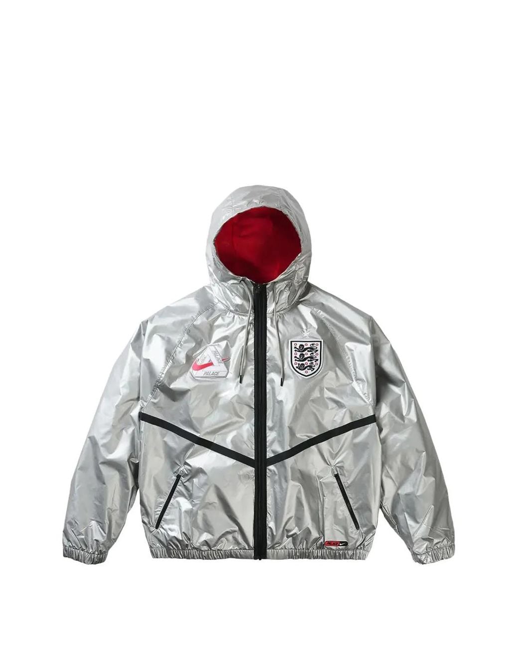 Nike Gray X Palace England Anthem Hooded Jacket