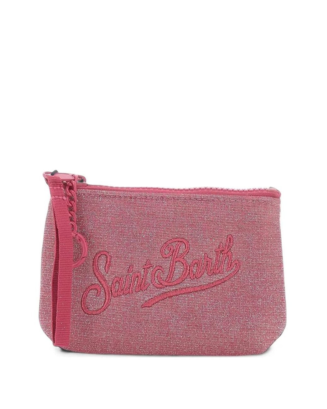 Clutch Aline Mini di Mc2 Saint Barth in Pink