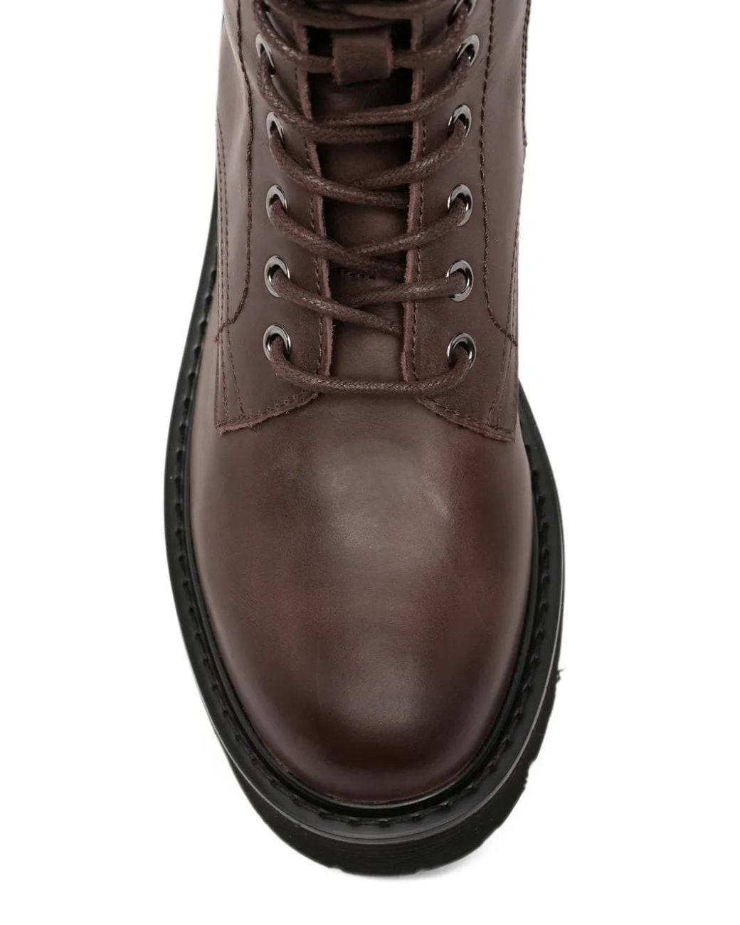 Cult Brown Slash 3324 Lace-Up Leather Boots