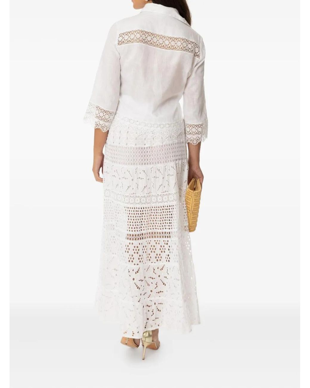 Temptation Positano Paive Maxi-Rok in het White