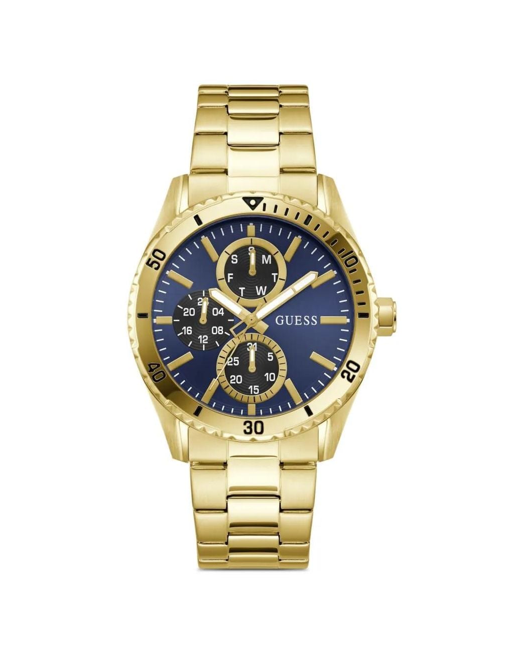 Guess Metallic Montre Velocity 43 Mm for men
