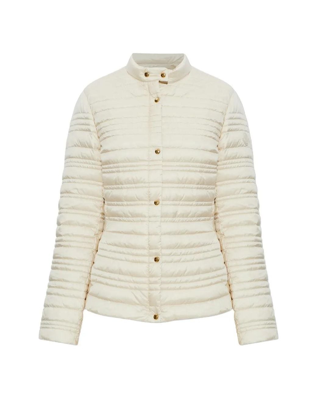 Moncler White 'Cataire' Down Jacket