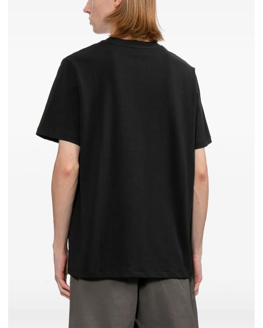 A.P.C. Black Standard Rue Madame T-Shirt for men