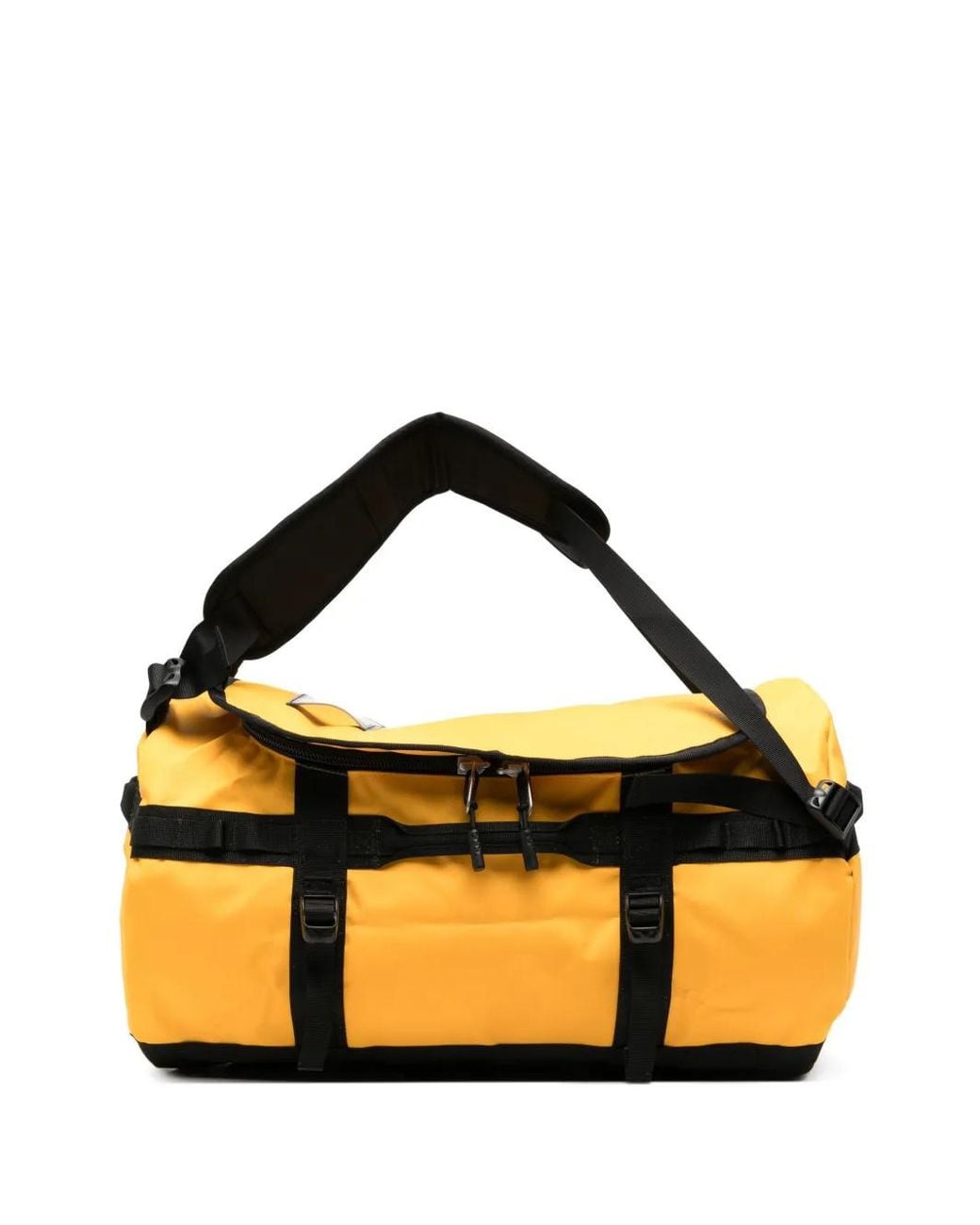 The North Face Black Base Camp Buckled-Strap Backpack for men