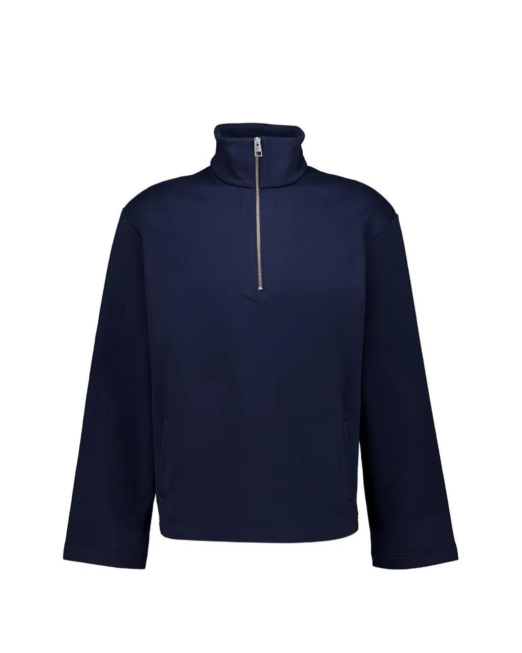 Pull À Col Zippé Commas pour homme en coloris Blue