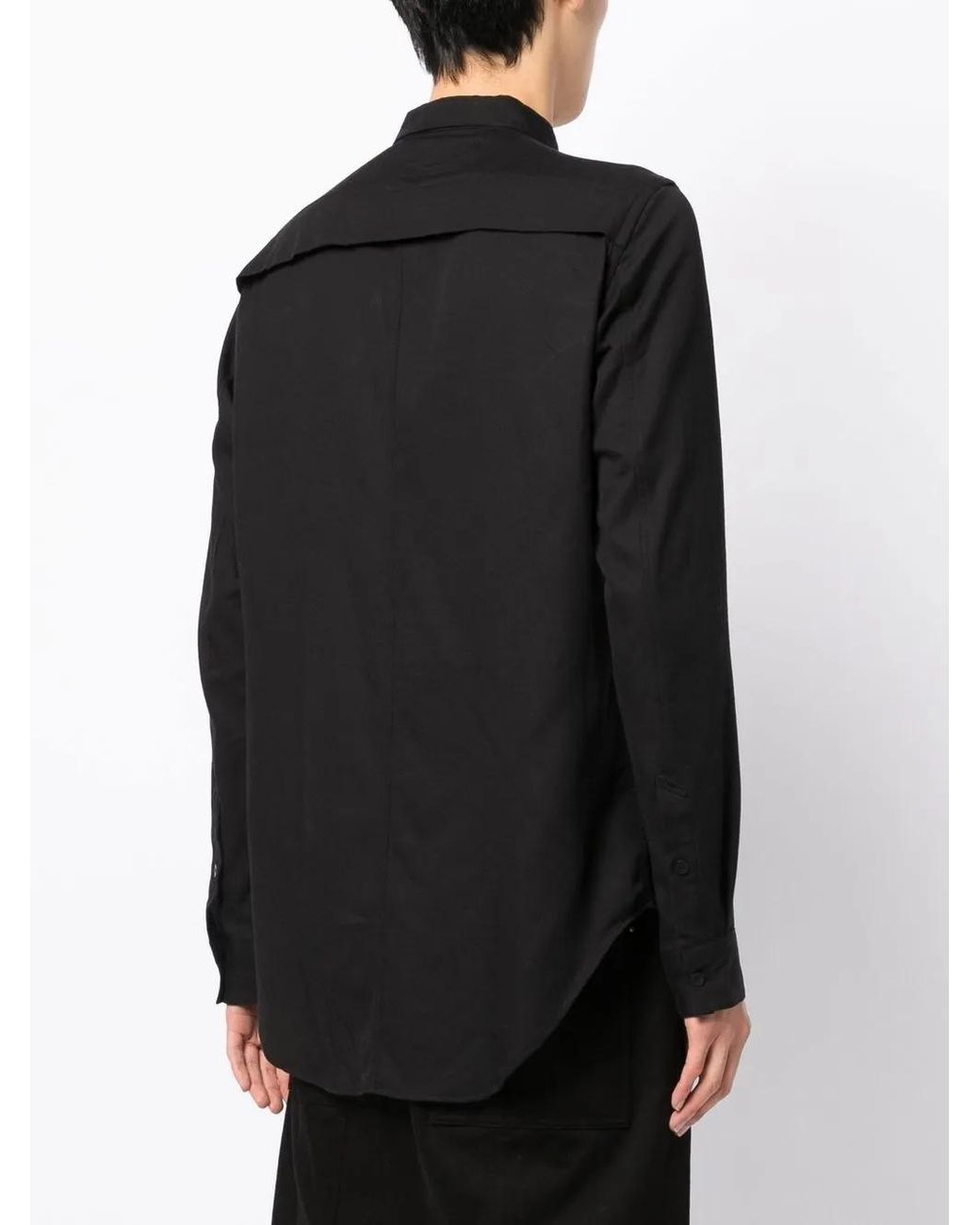 Julius Black Long-Sleeved Shirt for men