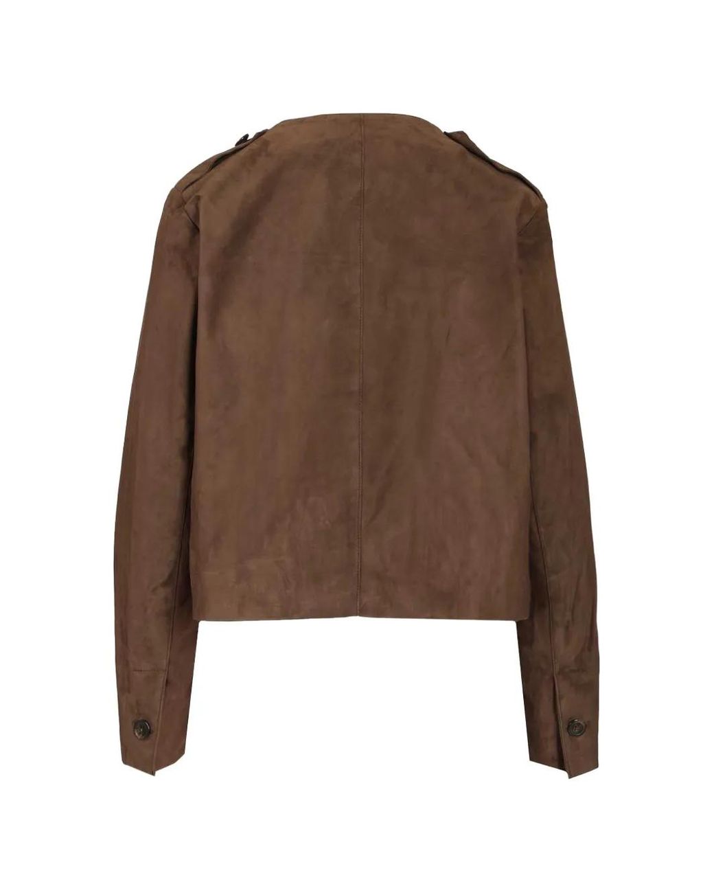 Blusotto Brown Buttoned Jacket