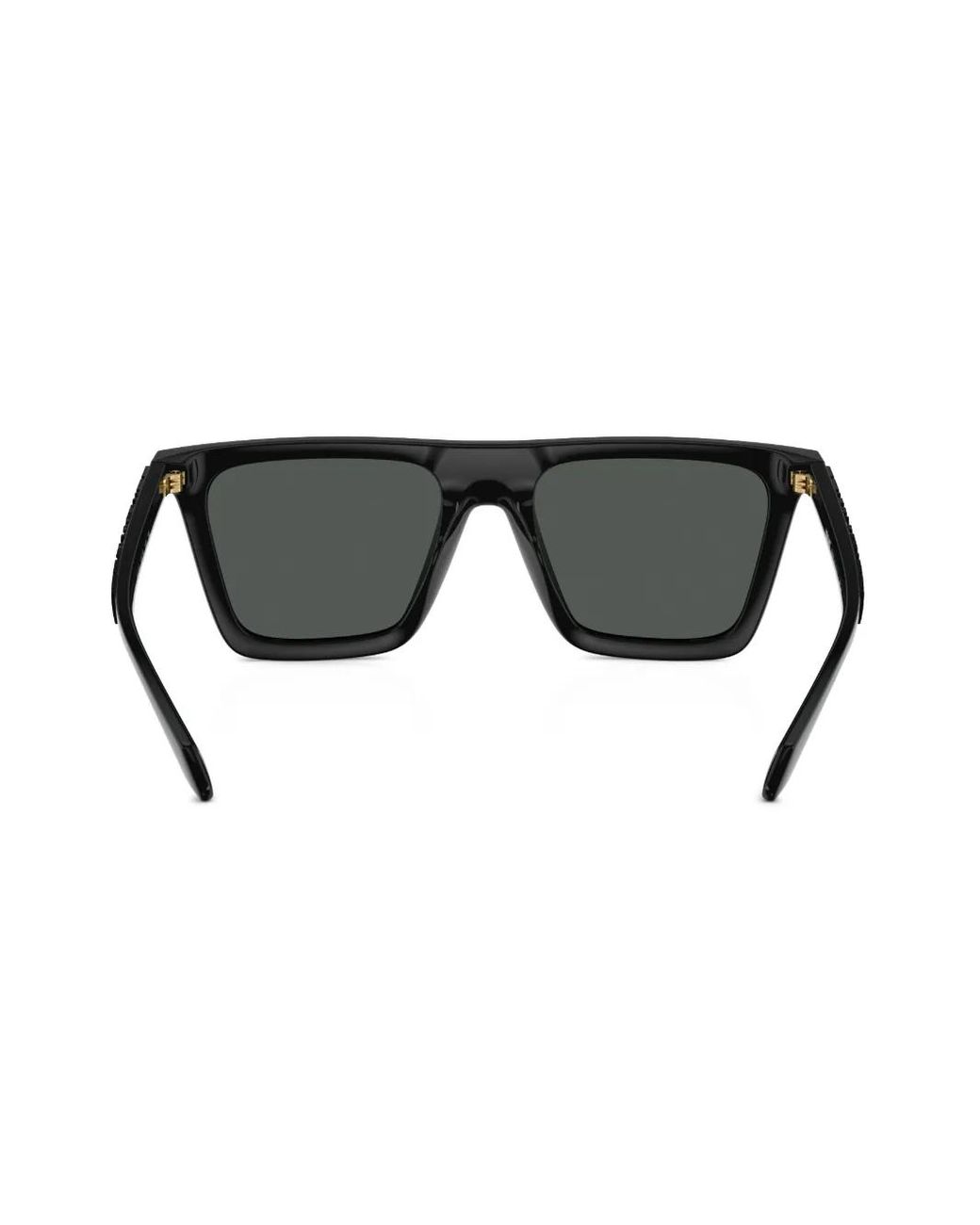 Versace Black Greca Square-Frame Sunglasses for men