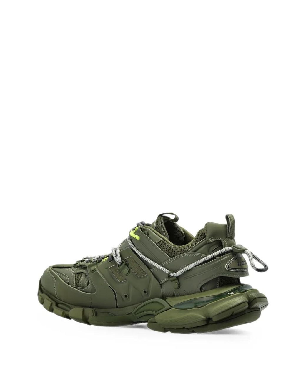 Balenciaga Green Track Trail Laces Sneakers for men