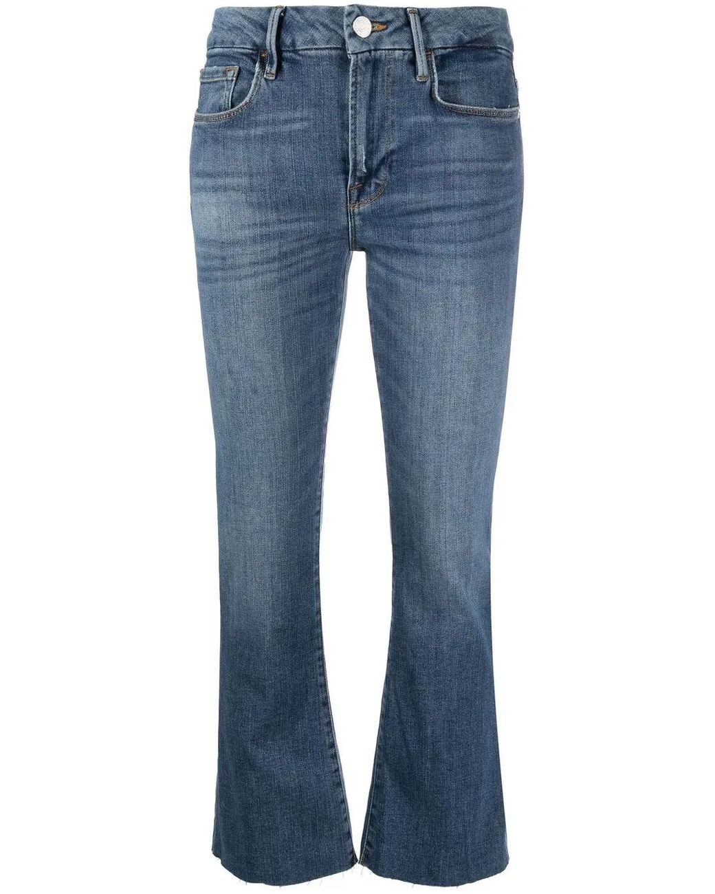 Vaqueros Bootcut Le Crop FRAME de color Blue