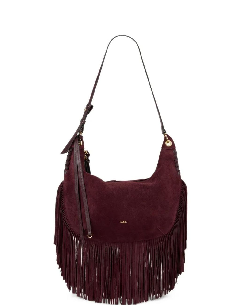 Borsa A Spalla Fringes di Ba&sh in Purple