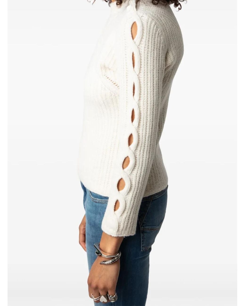 Zadig & Voltaire White Sulky Jumper