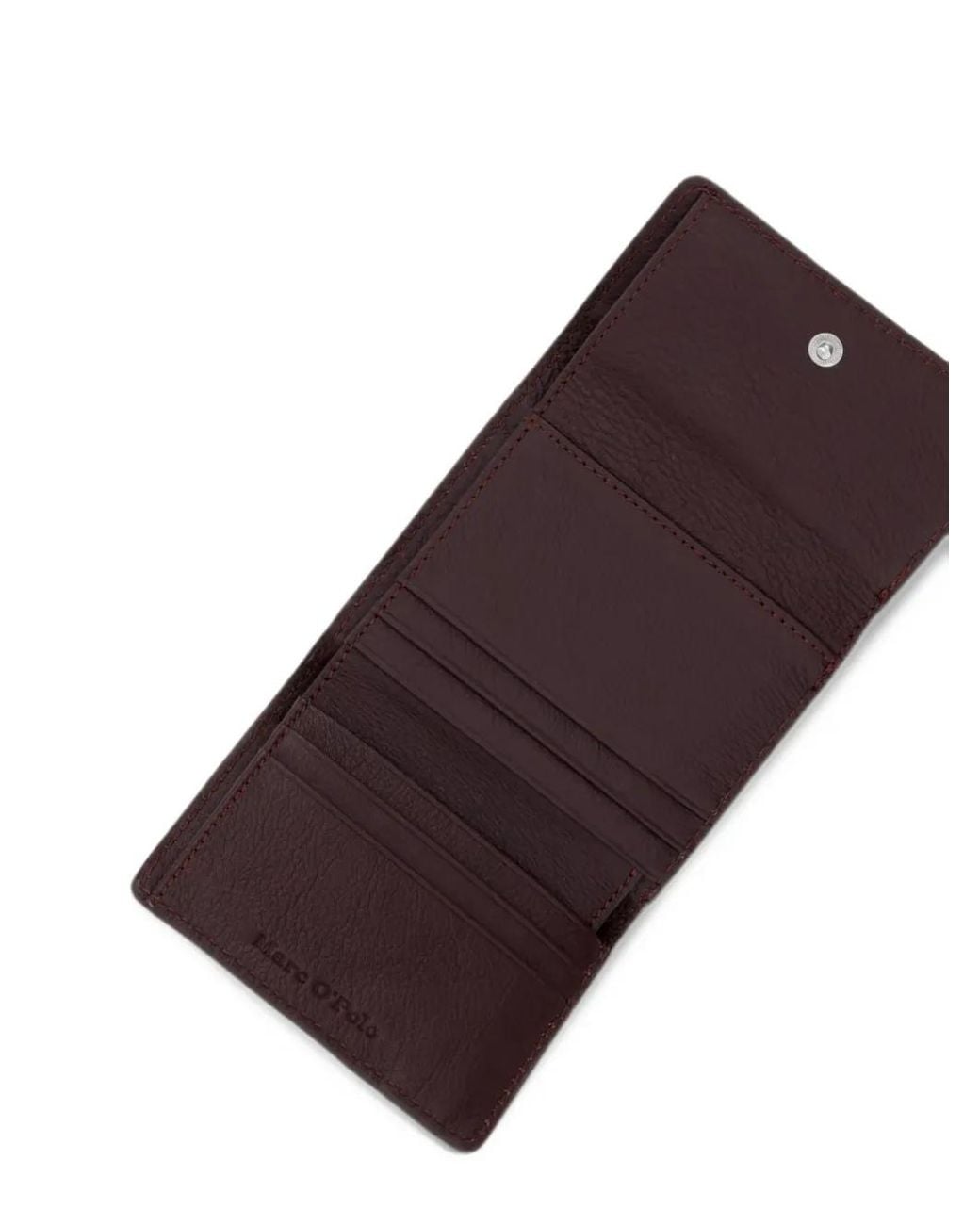 Marc O' Polo Purple Jean Leather Wallet