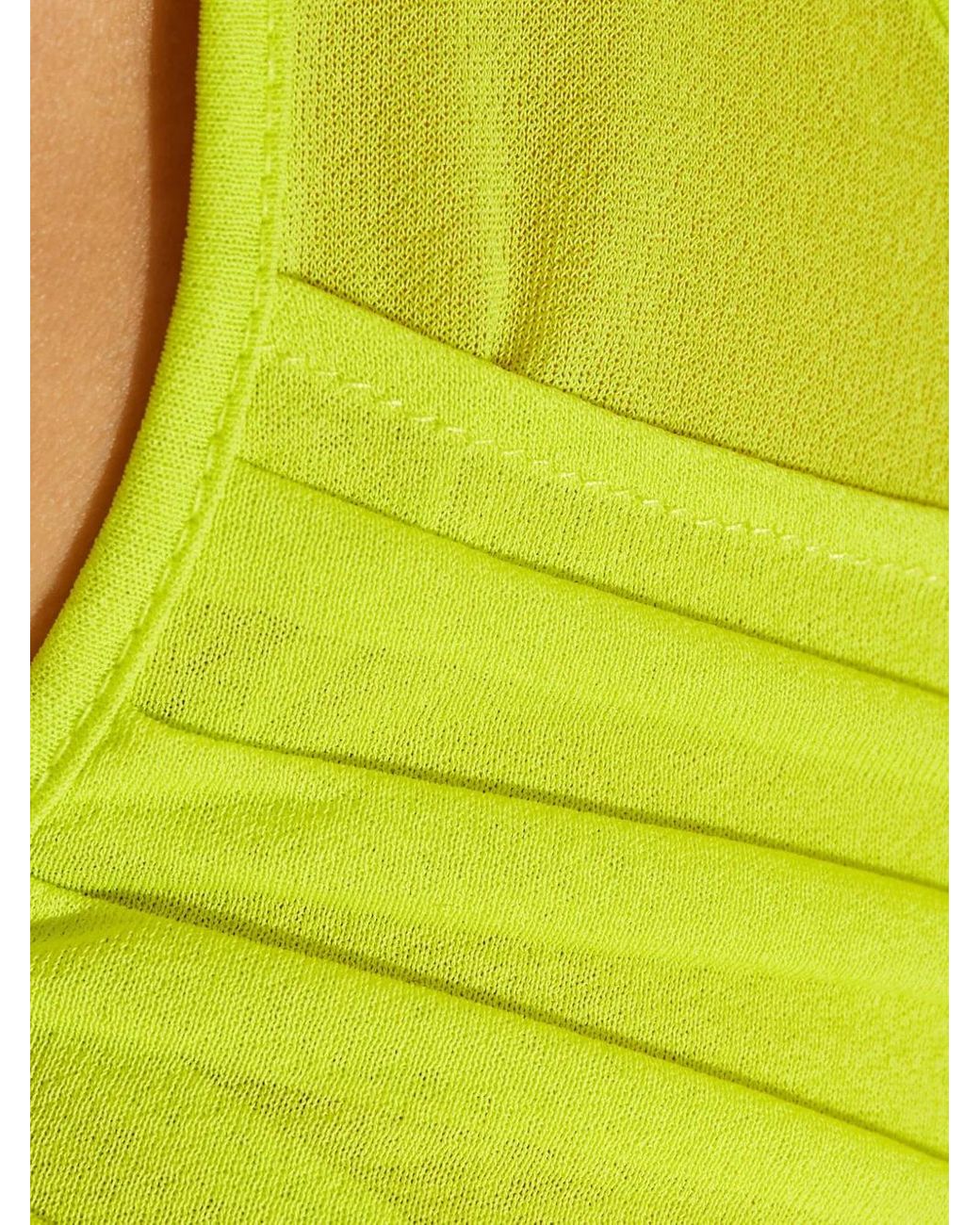 GAUGE81 Yellow Saray One-Shoulder-Top