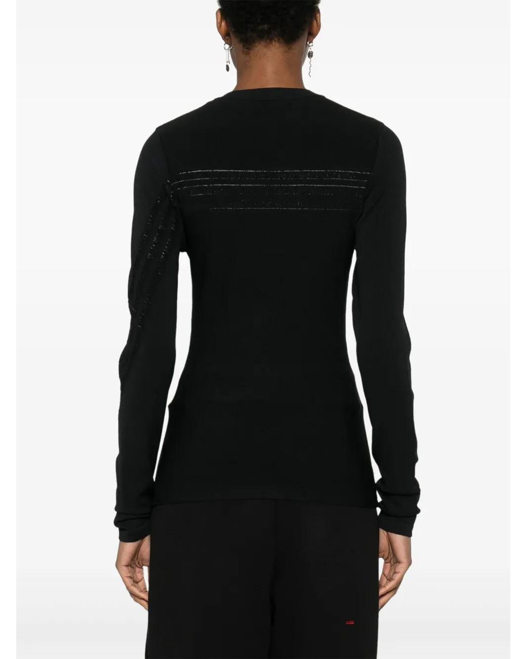Y-3 Black 3-Stripes Top