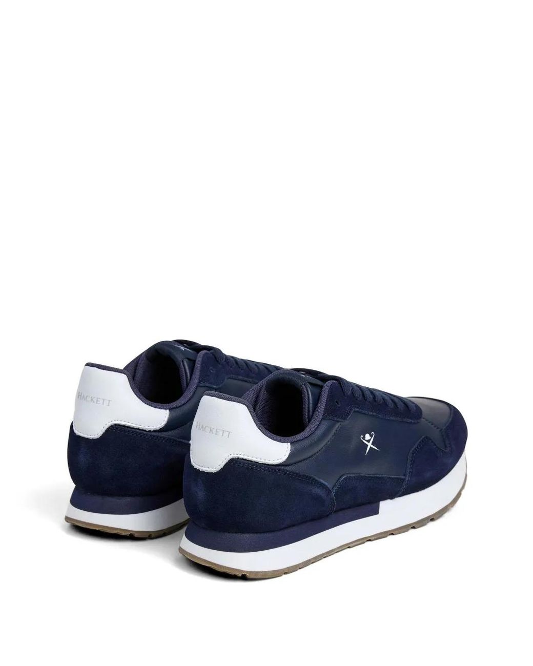 Hackett Vector Plain Sneakers in het Blue voor heren
