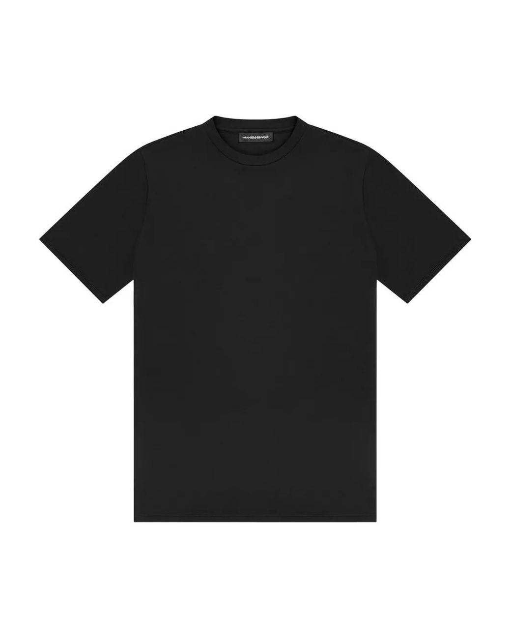 Manière De Voir Black Ts004 Slim Fit Luxe T-Shirt 3 Pack for men