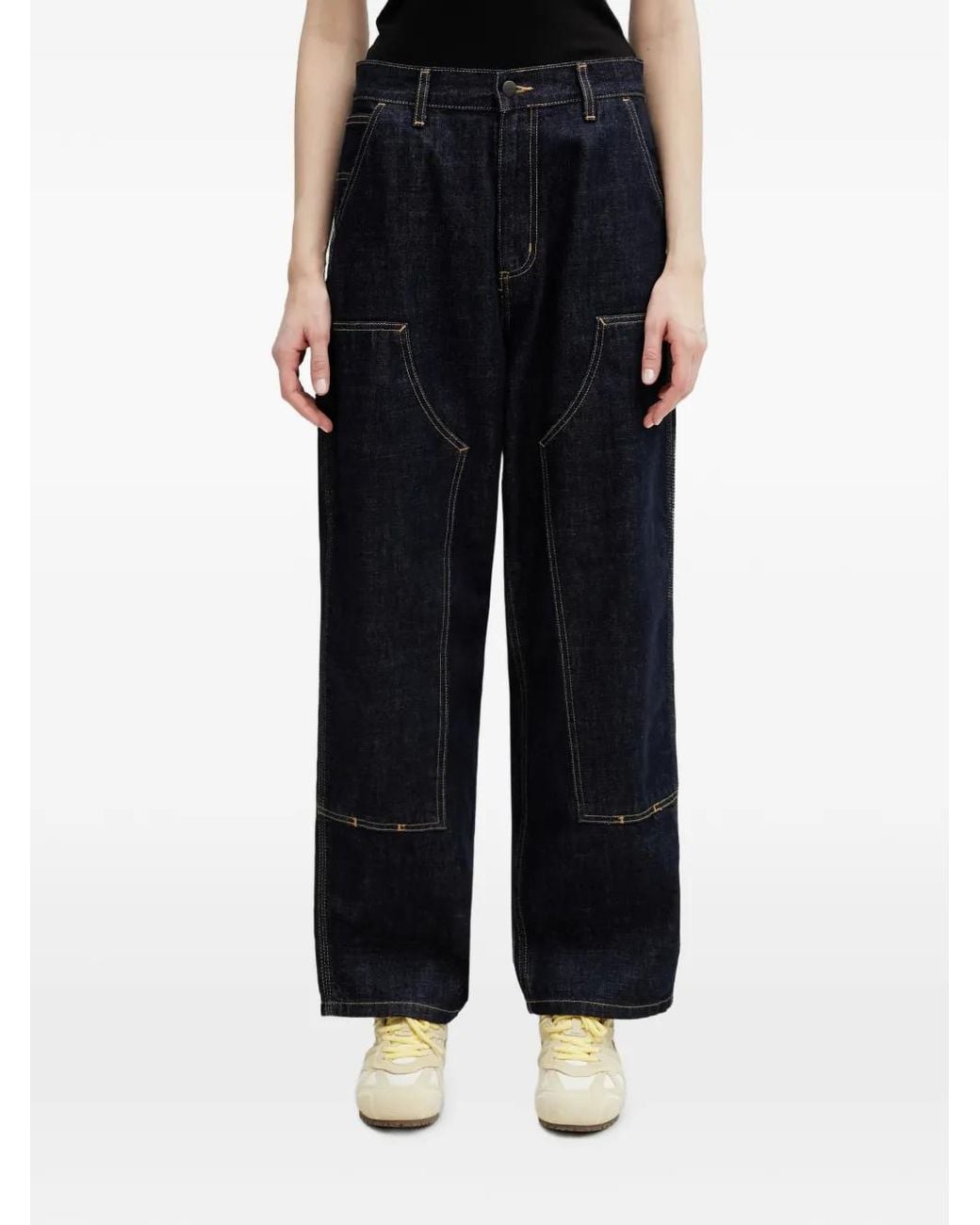 Carhartt Black Brandon Double Knee Trousers