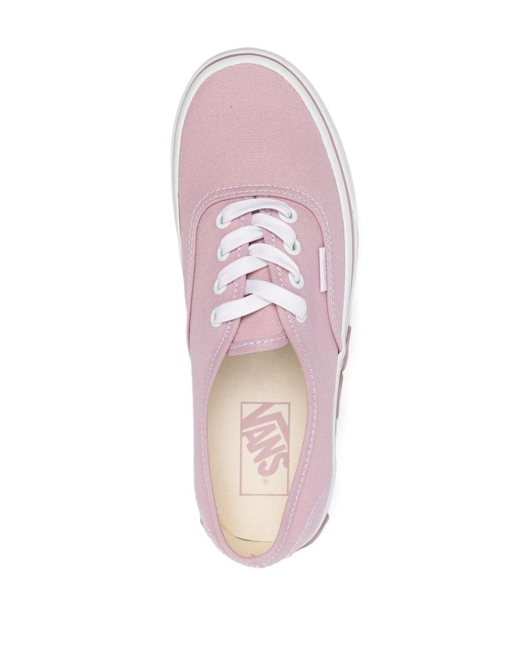 Vans Flower-appliqué Platform Sneakers in Pink | Lyst