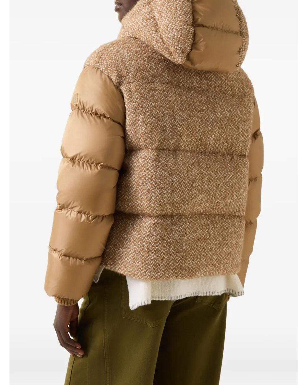 Bogner Natural Cathy Bouclé Down Jacket