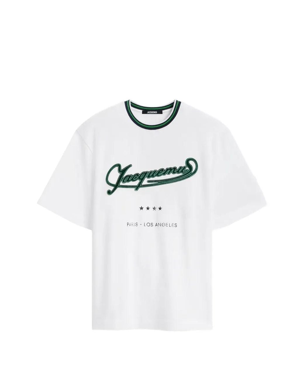 Jacquemus White T-Shirt The Torneo for men