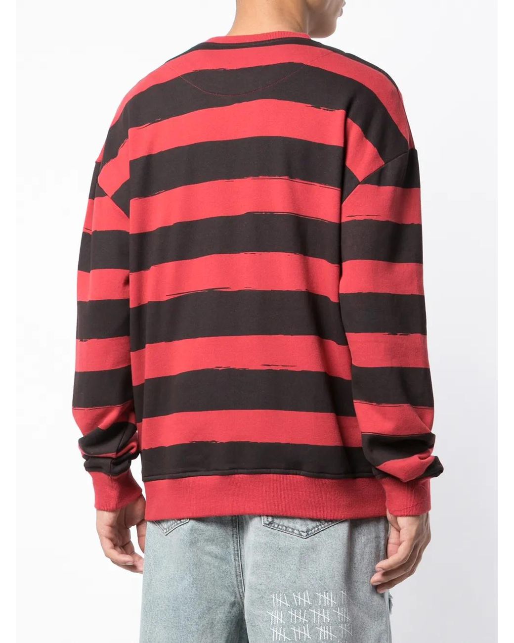Haculla Red Unbalanced Sweatshirt for men