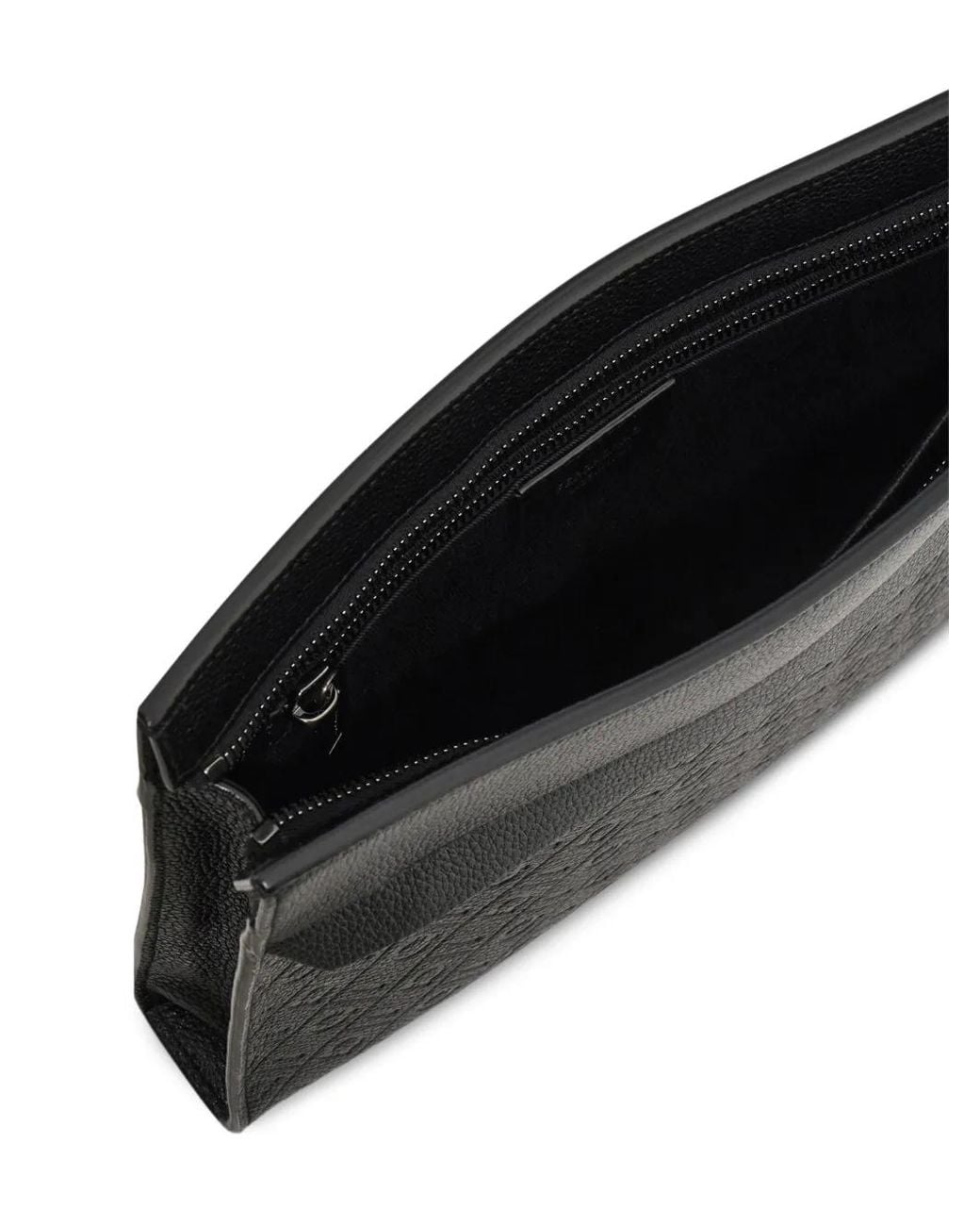 Pouch Con Monogramma di Ferragamo in Black da Uomo