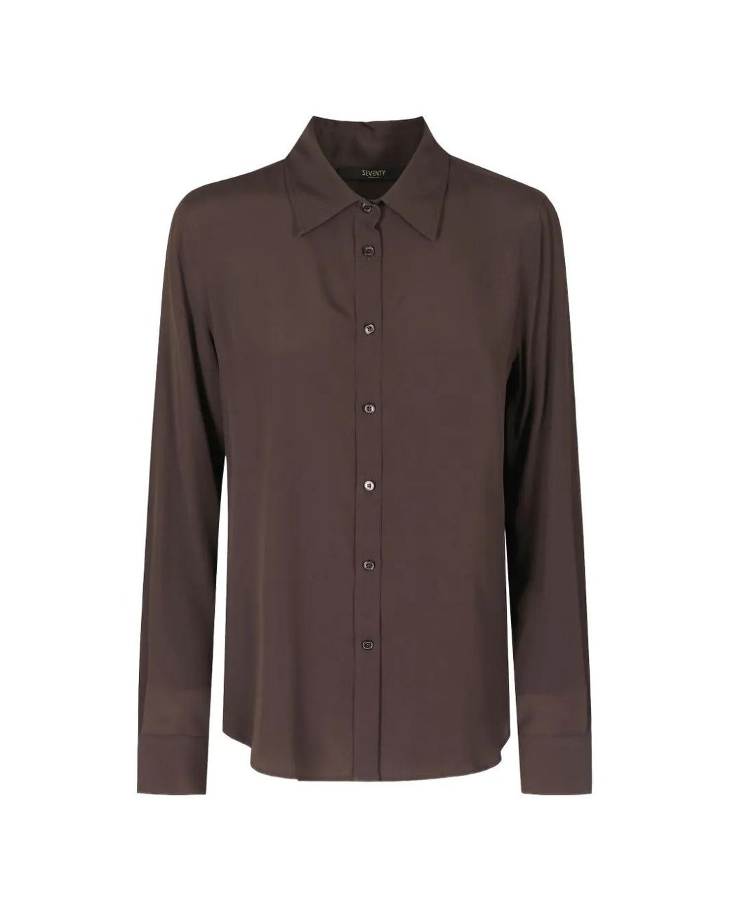 Camisa Con Botones Seventy de color Brown