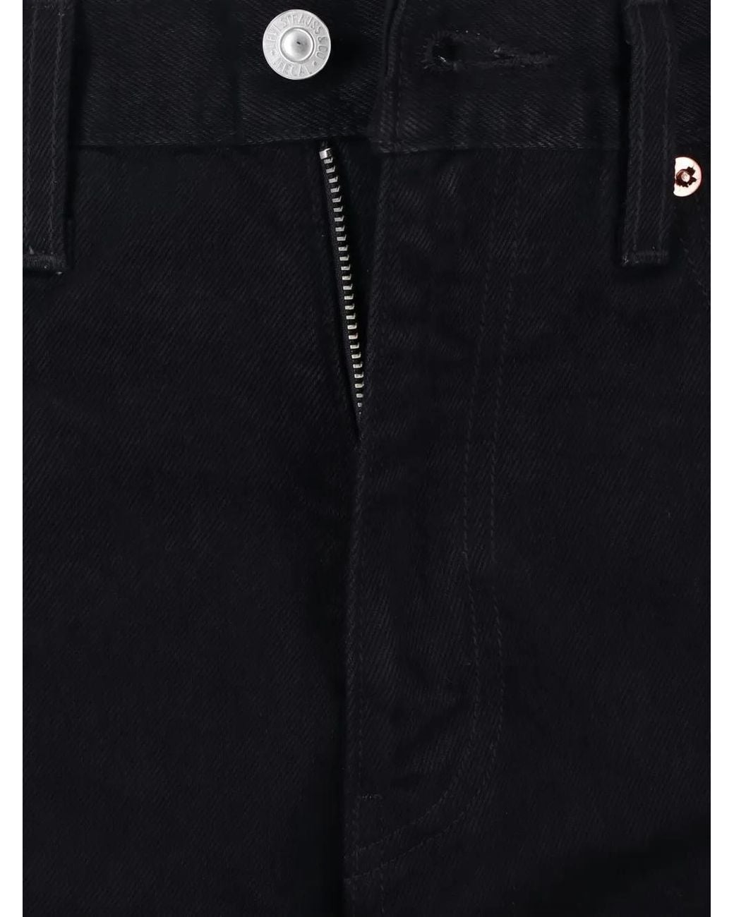 Levi's Blue Anchor Logo-Patch Jeans for men