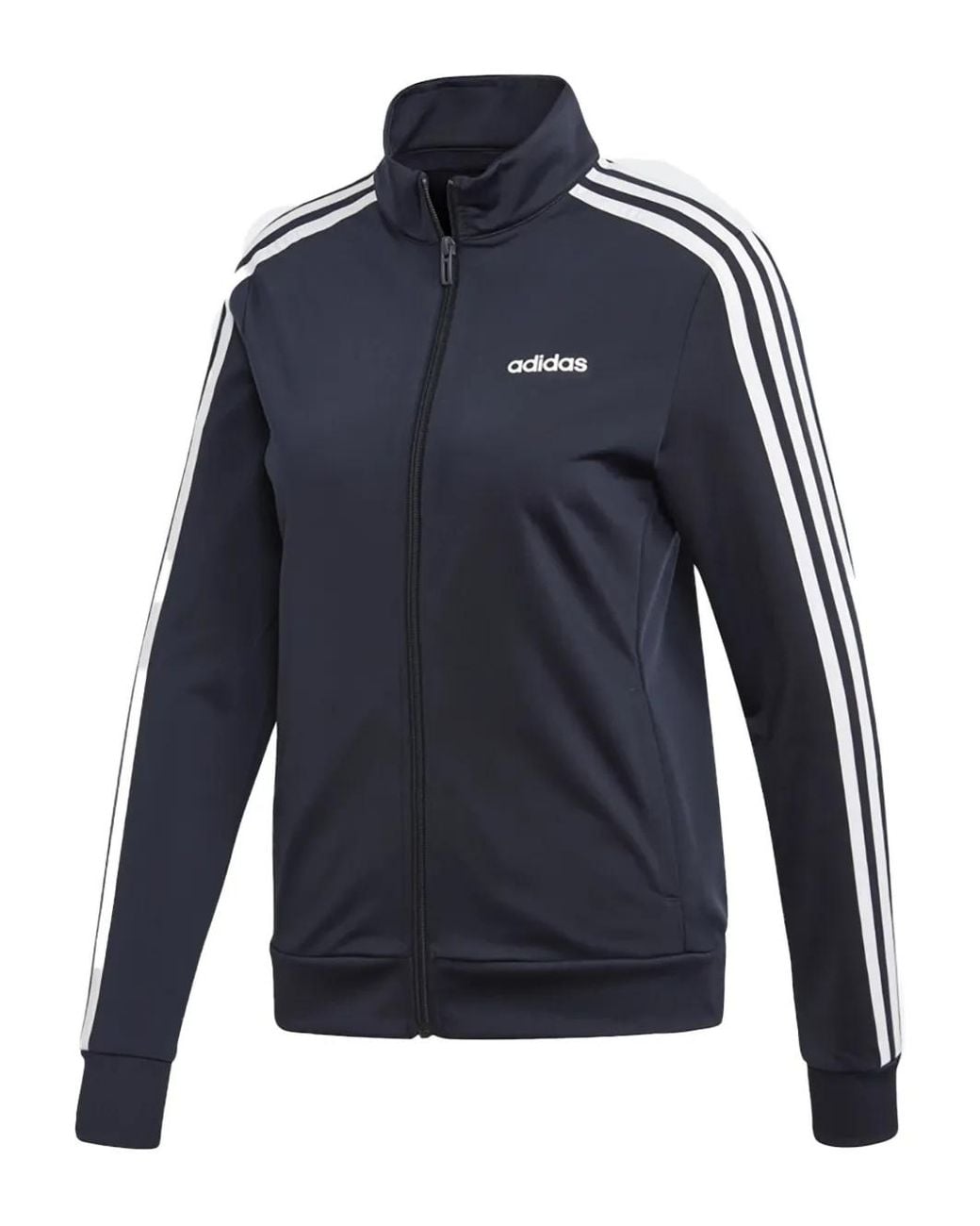 Adidas Blue 3-Stripe Sweatshirt