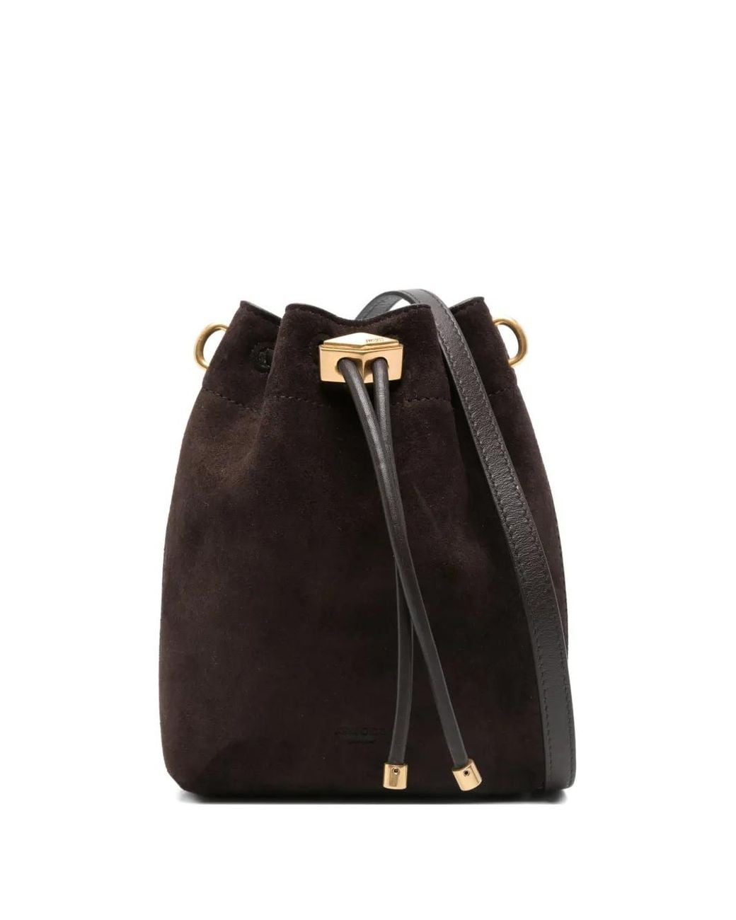 Jimmy Choo Black Cinch Mini Shoulder Bag