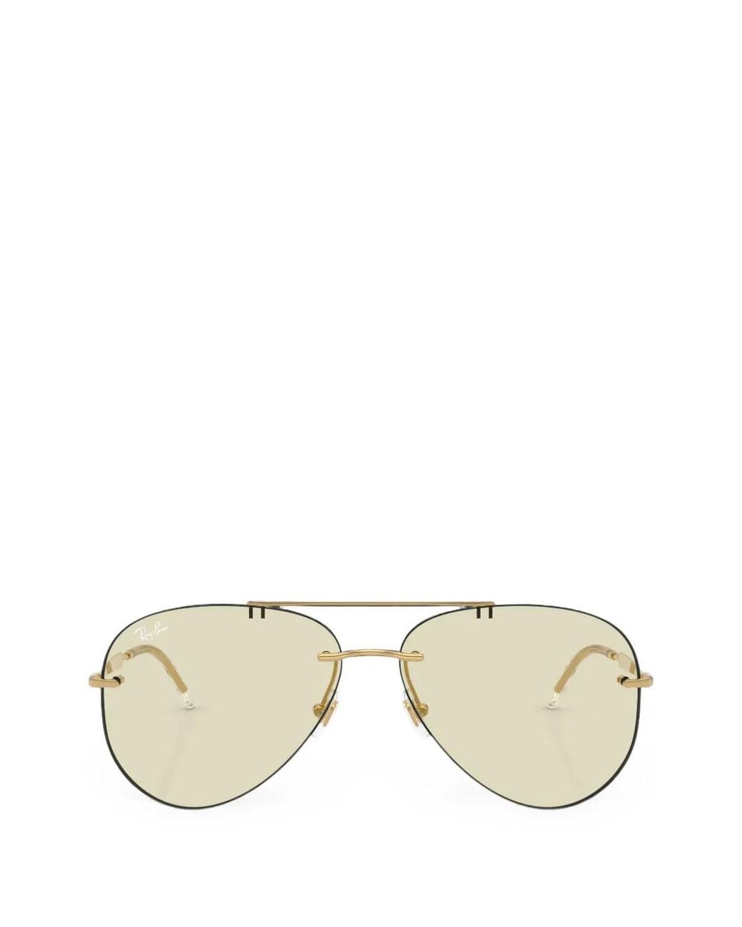Ray-Ban Natural Color Touch Transitions-Lenses Pilot-Frame Sunglasses