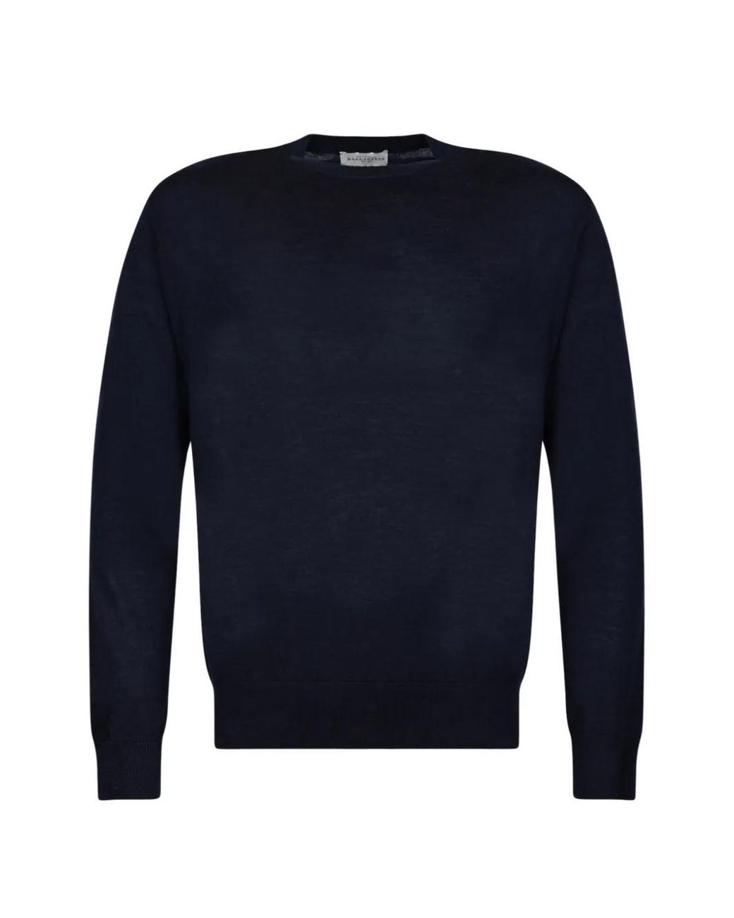 Ballantyne Blue Crew-Neck Cashmere Sweater for men