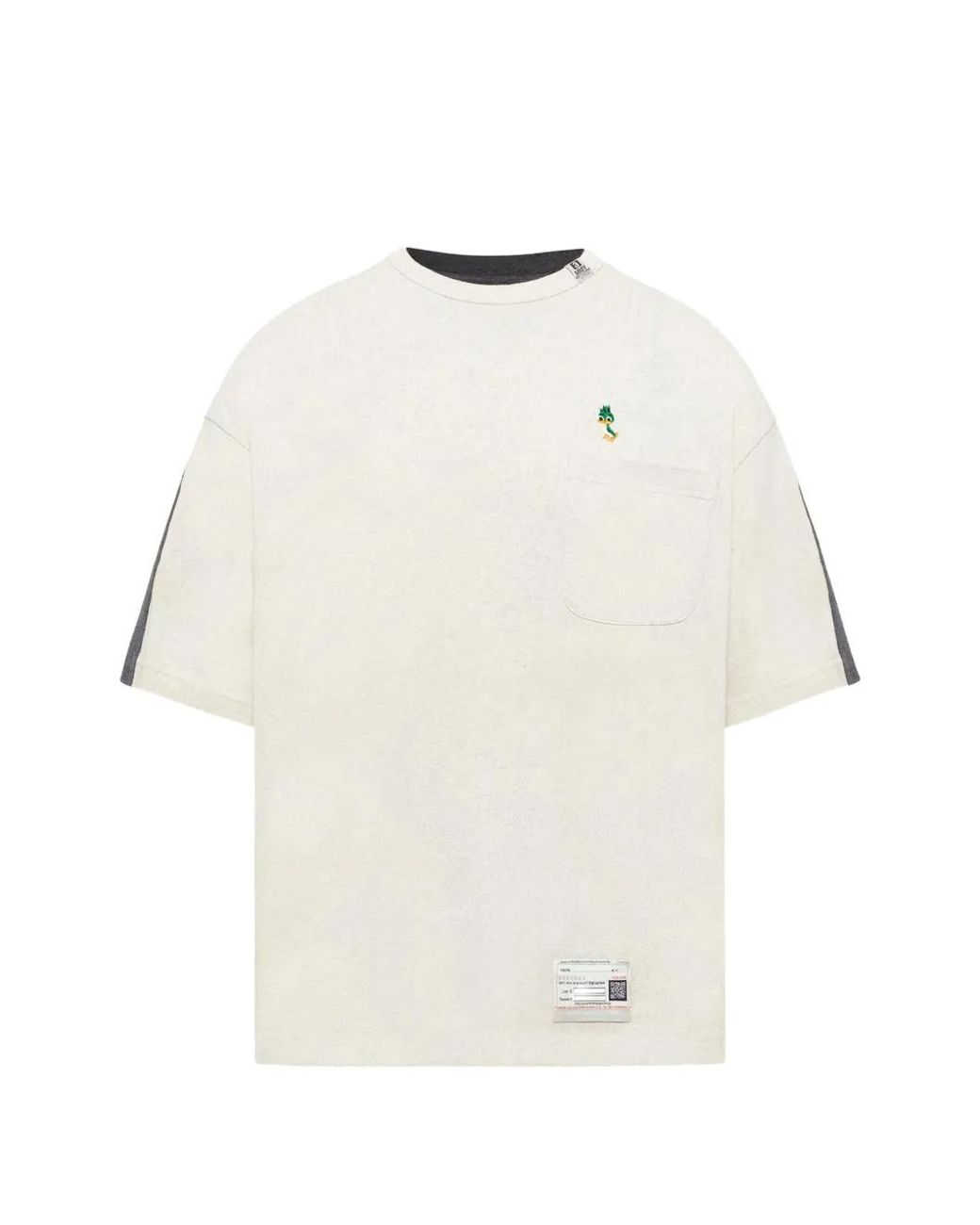 Maison Mihara Yasuhiro White Cotton T-Shirt for men