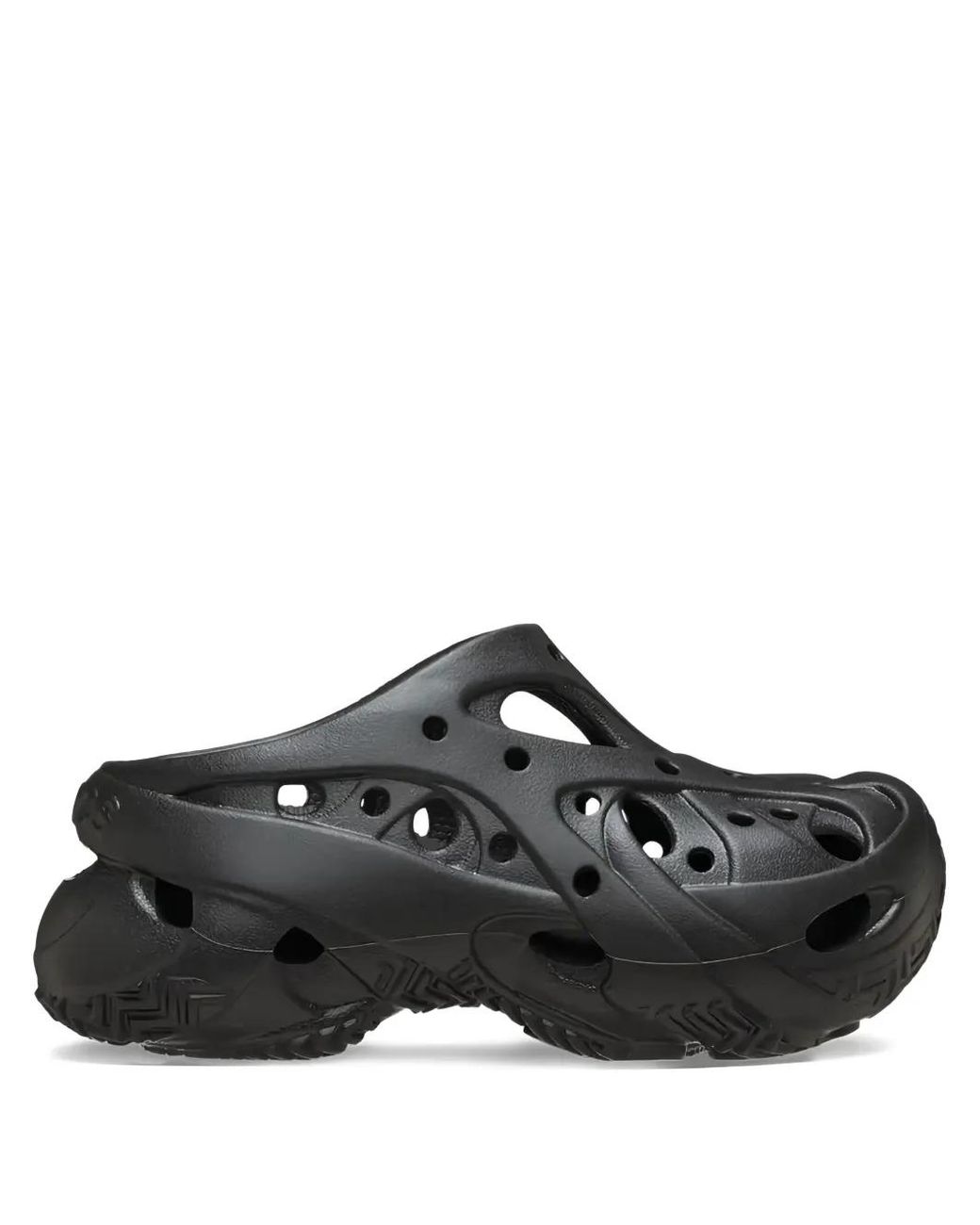 Clogs Traforato di CROCSTM in Black