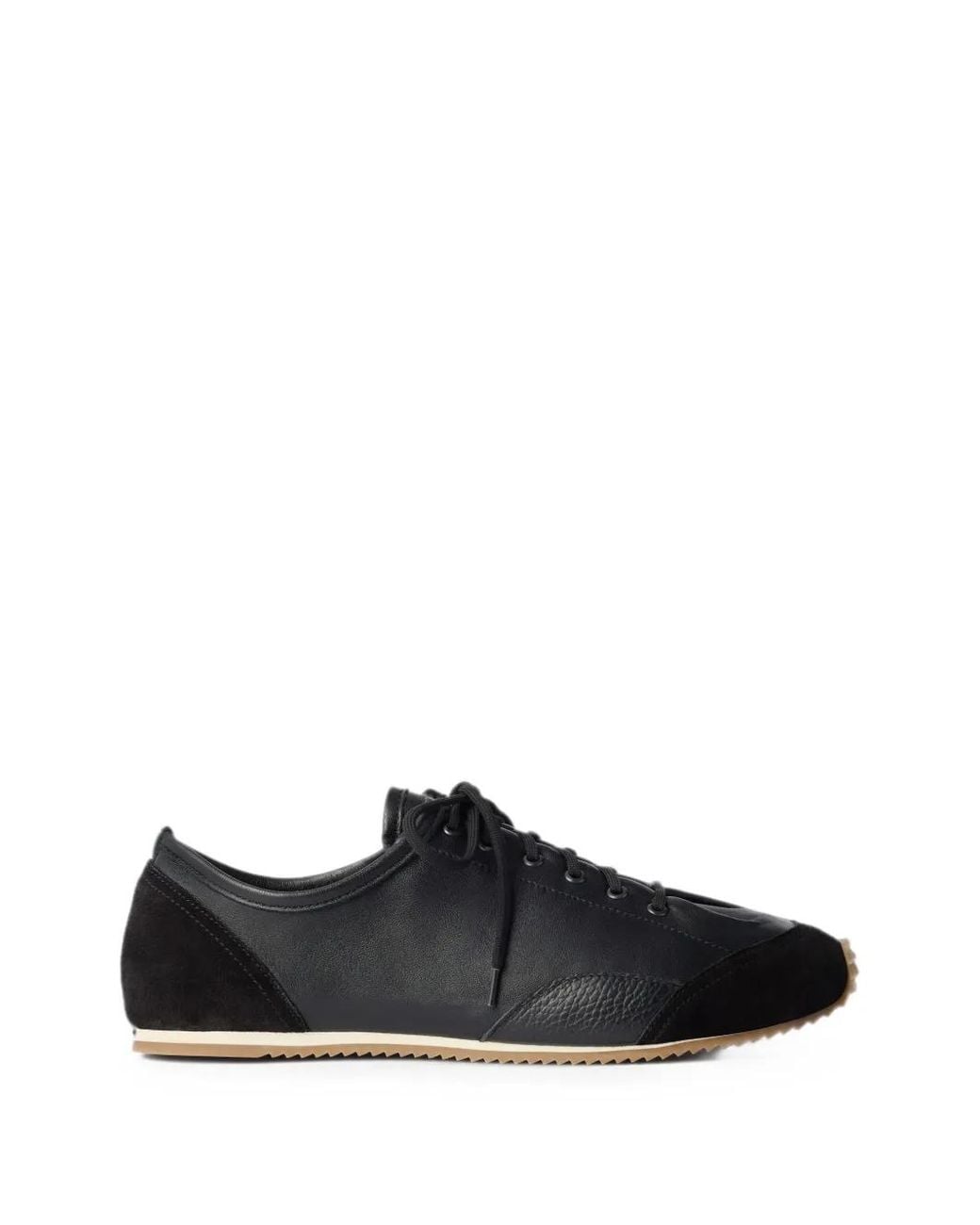 Lemaire Black Gummy Sneaker