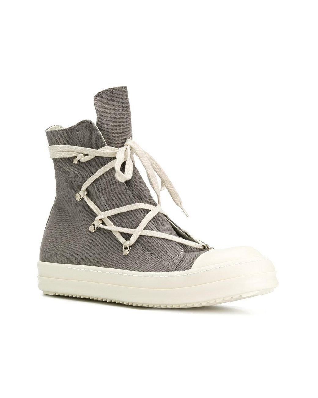 Rick Owens Hexagram Sneakers in Gray for Men Lyst