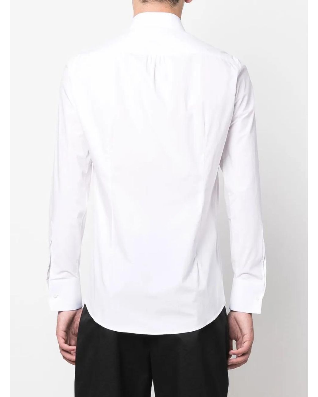 DSquared² Overhemd Met Bladerprint in het White voor heren