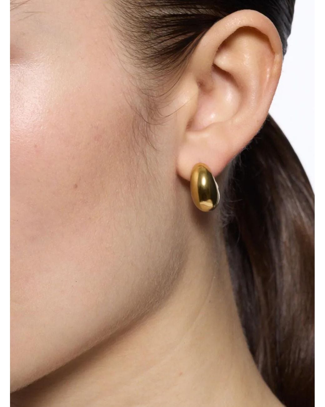 Maria Black Metallic Tryvann Pillow Earring