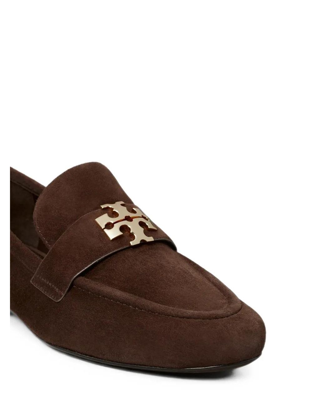 Tory Burch Brown Charlie Loafers