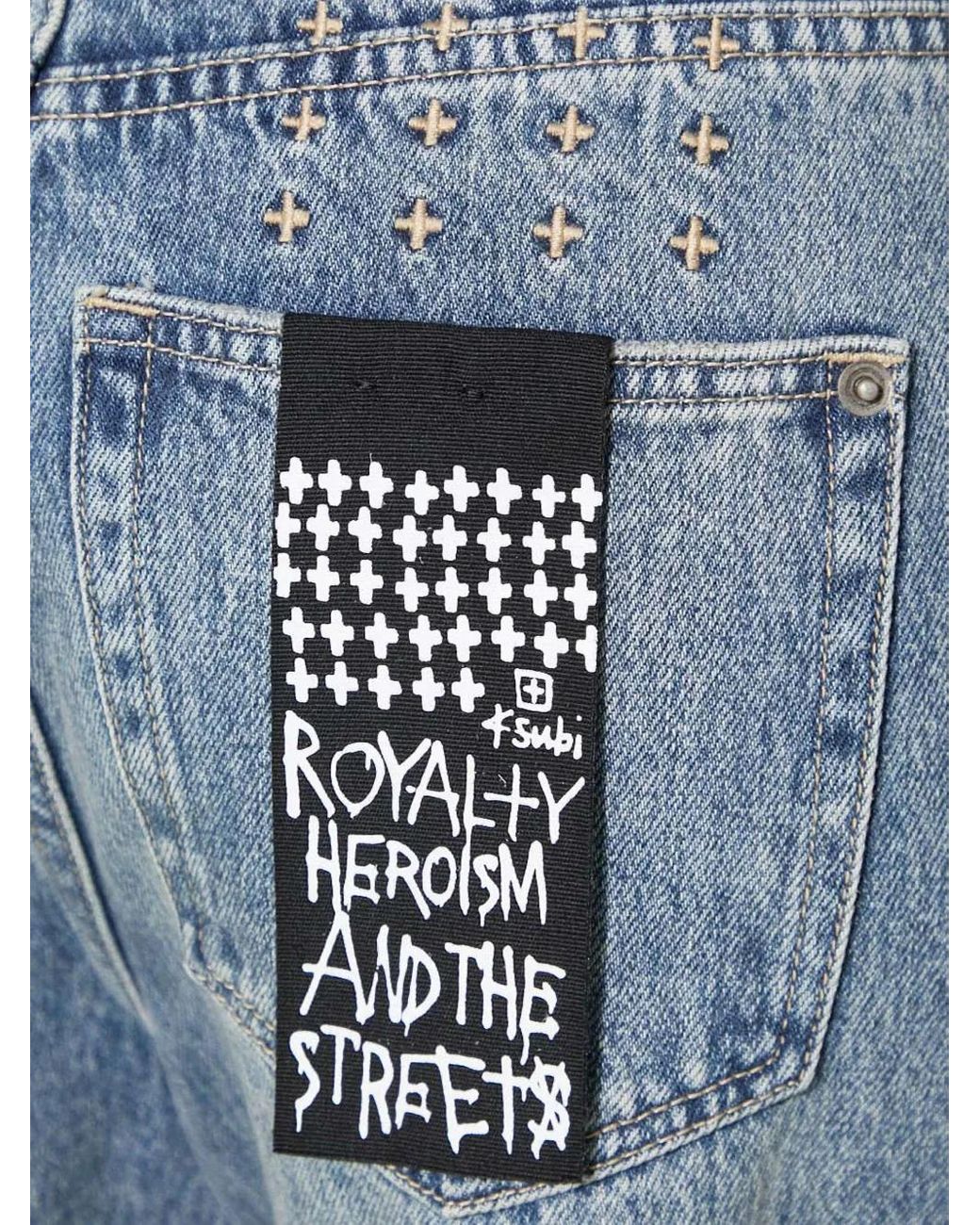 Ksubi Blue Playback Flipped Overkast Jeans