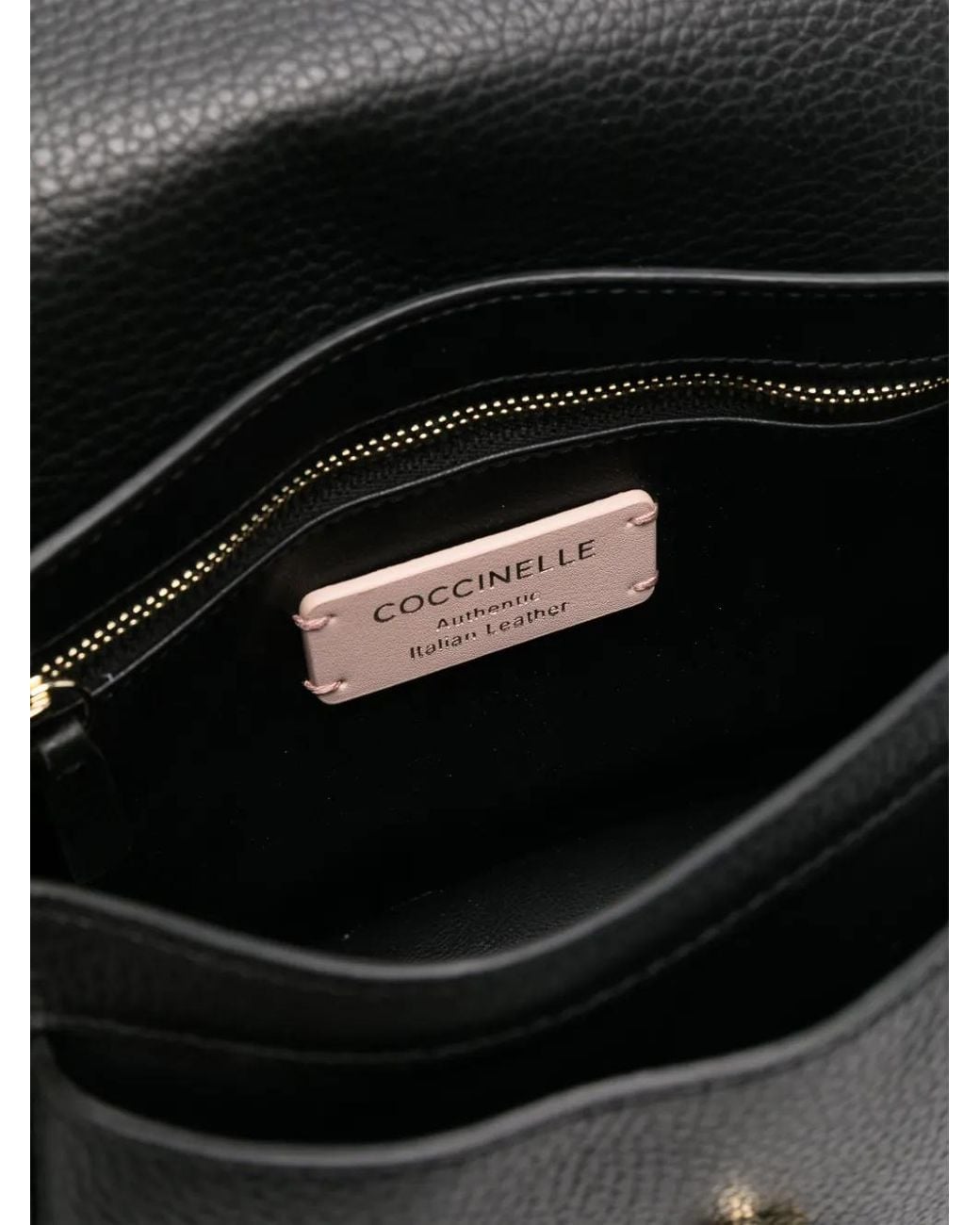 Coccinelle Black Small C-Me Tote Bag