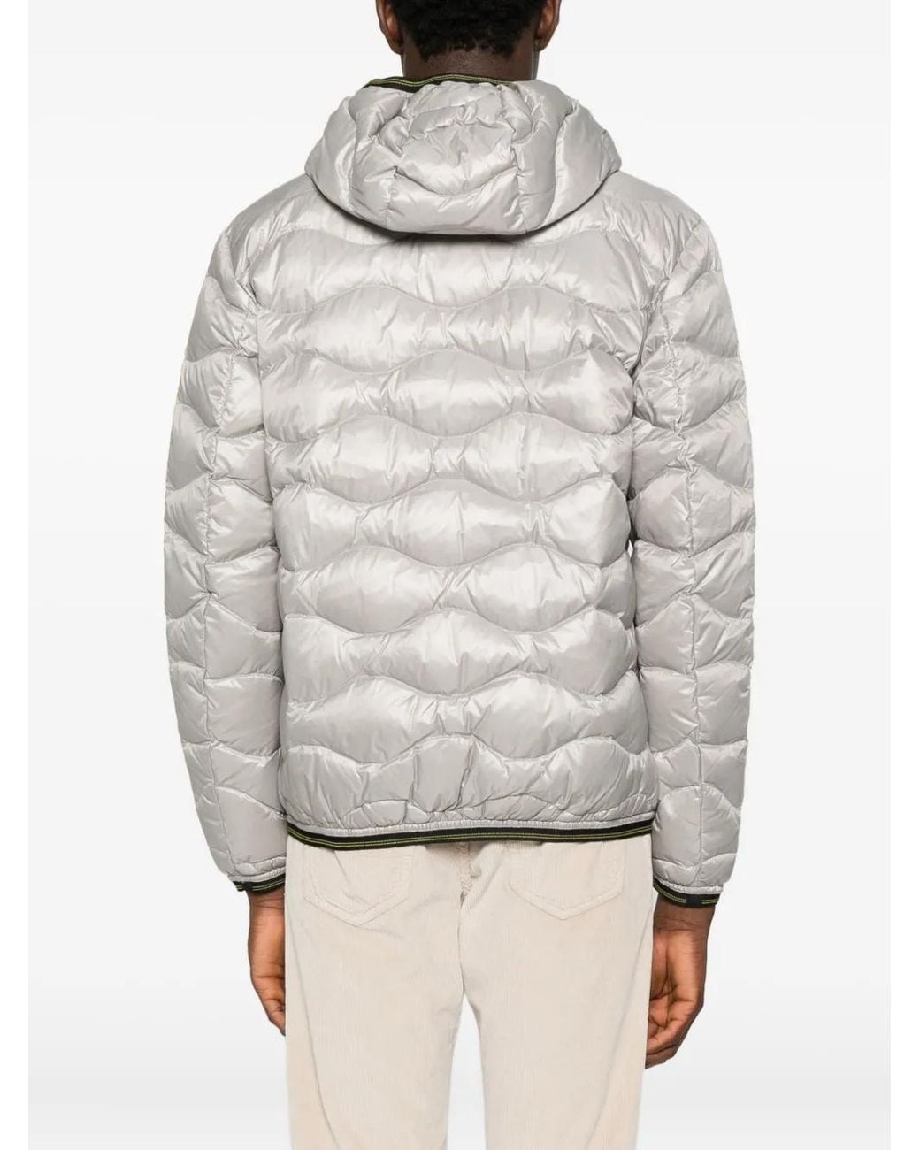 Doudoune À Capuche Blauer pour homme en coloris Gray