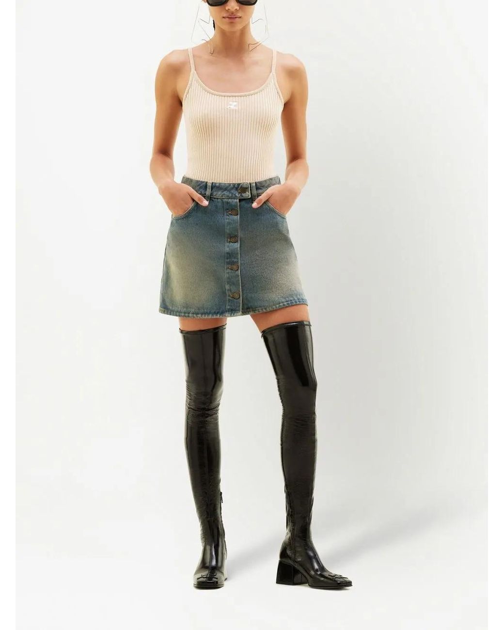 Courreges Natural Top