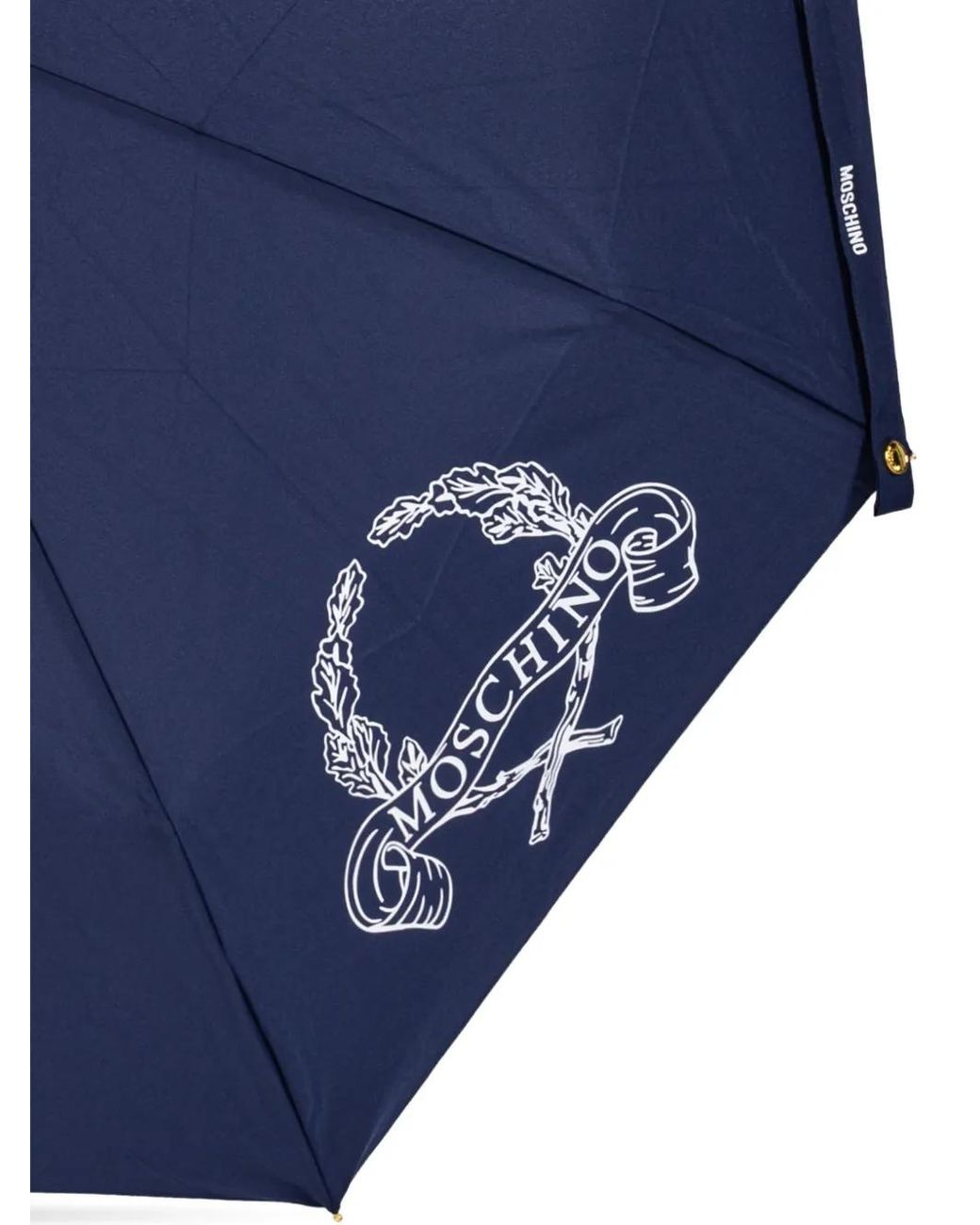 Ombrello Con Stampa Grafica di Moschino in Blue