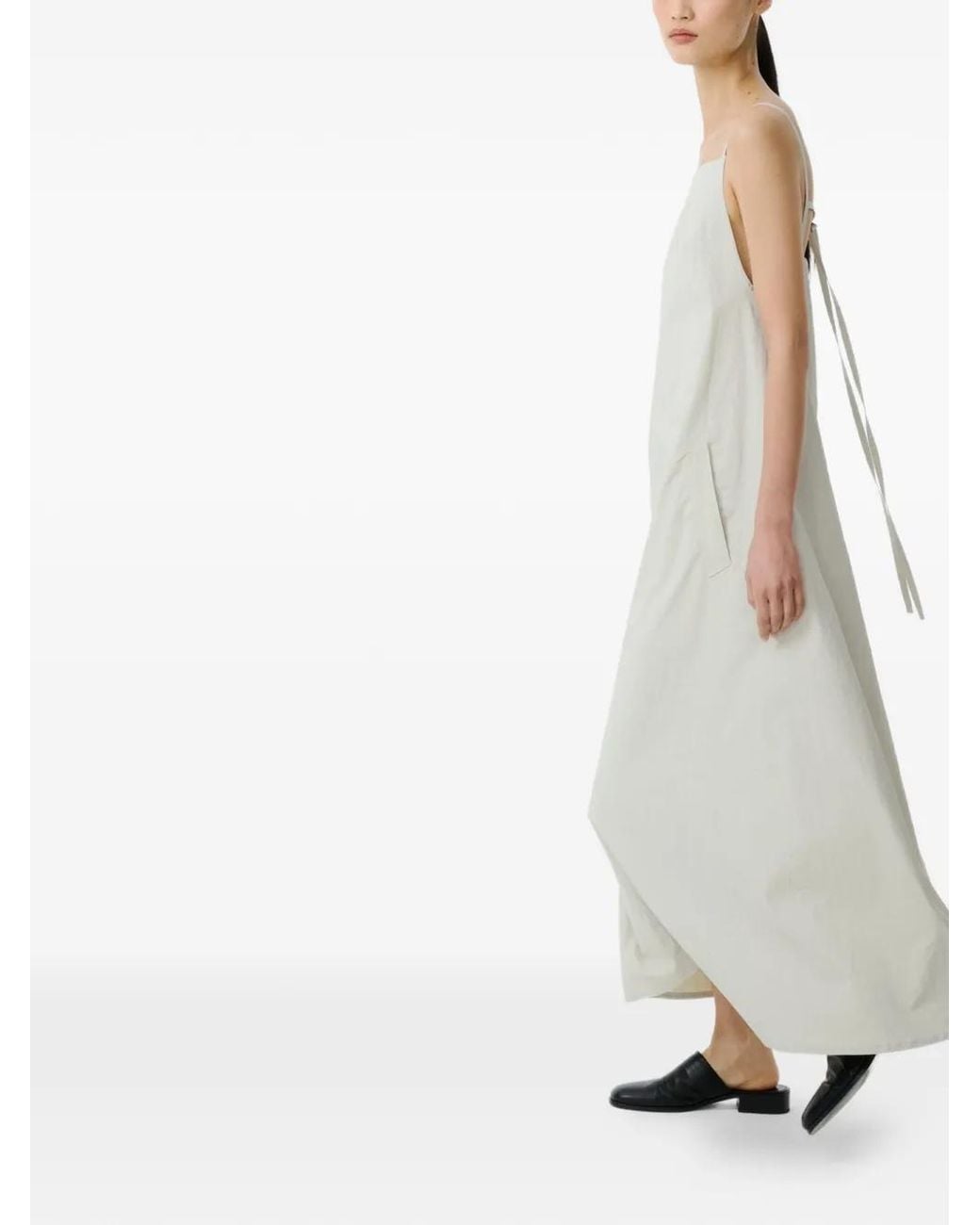 Studio Nicholson White Chrono Maxi Dress