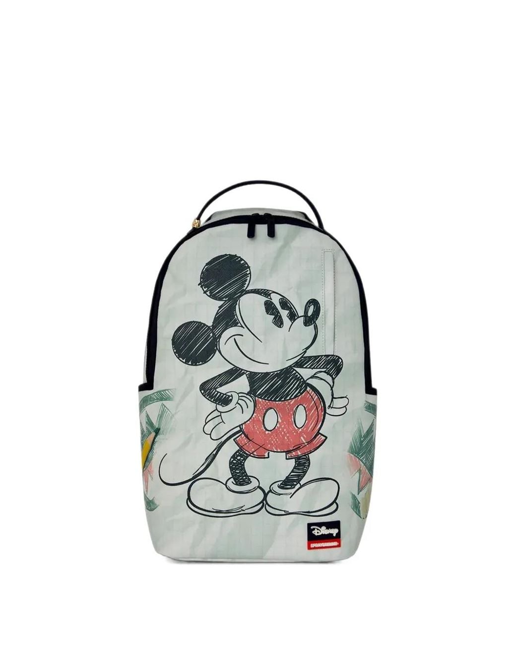Sprayground Blue X Mickey Mouse Graphic-Print Backpack
