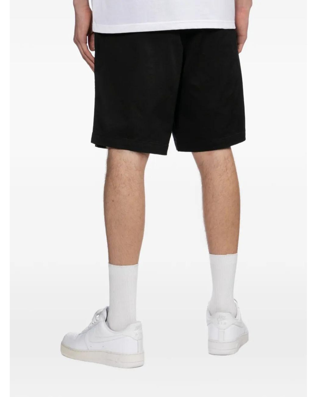 KTZ Black Ny Yankees Shorts for men