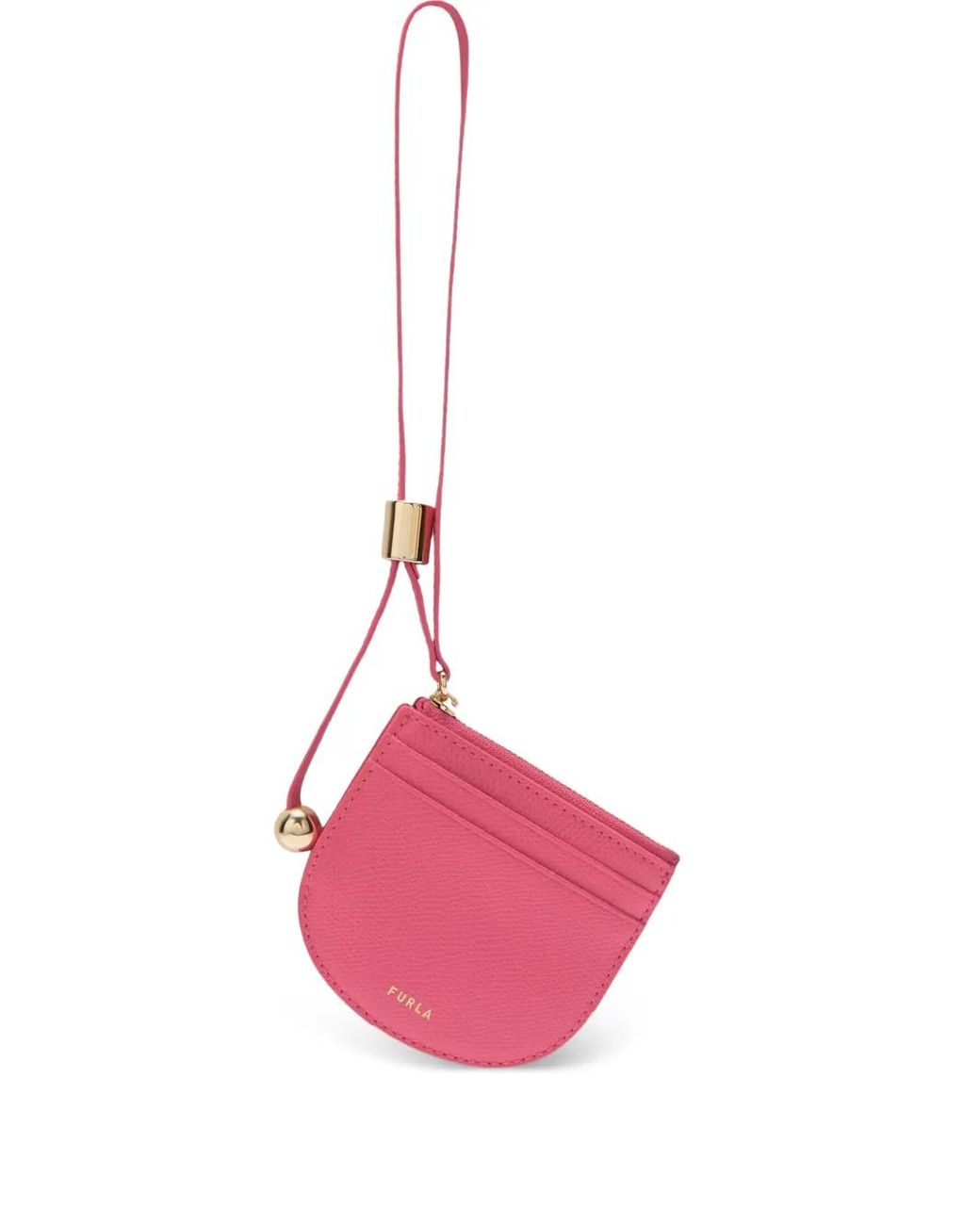 Furla Pink Laura Card Case S