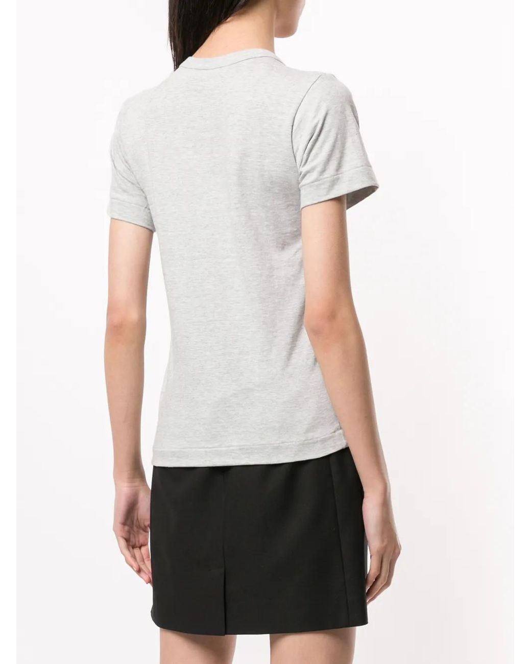 COMME DES GARÇONS PLAY Gray Tshirt
